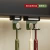 Armário Espelhado Porta-Escova de Dentes Rack de Armazenamento Parede do Banheiro Sem Furos Rack de Armazenamento para Escova de Dente Elétrica Rack de Banheiro Antigo