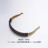 Nuevo en el nuevo mango de viga de pintura dorada mango de cuerda de algodón trenzado accesorios para olla de vidrio cerámico