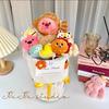 Regalo de Navidad Muñeco Castor Loopy Ramo de Dibujos Animados Peluche Regalo de Cumpleaños para Niñas, Amigas y Mejores Amigas
