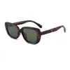 Novos Óculos de Sol Polarizados Tr90 para Homens, Óculos de Sol Retrô Fashion para Mulheres, Óculos de Sol Tendência Anti-UV para Dirigir