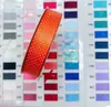 Cinta de lunares de 25 mm para envolver regalos, atar pasteles, materiales para accesorios de cabello DIY, poliéster, en stock, venta al por mayor, múltiples colores