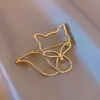 Broche pequeno arco antiderrapante broche de alta qualidade peito costurado-livre camisa antiderrapante fivela Coringa pino atacado