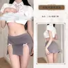 Conjunto de Roupa para Flertar, Lingerie Sexy, Produtos Sexuais Estilo Universitário Sexy, Uniforme Sexy, Role Play de Secretária para Mulheres