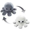Pulpo reversible de peluche de doble cara, ideal como regalo para niñas y niños.