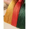 Borla Pequeña de 8 cm Flecos Material Hecho a Mano para DIY Estilo Antiguo Bolsita de Aromas Abanico Pasador Marcapáginas Colgante para Ropa Decoración de Borla