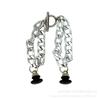 Zuecos de Venta Caliente Transfronterizos Accesorios Cadena Metálica de Perlas Hebilla de Zapato de Pedrería Lista para Usar Zapatos de Jardín Decoración de Combinación DIY