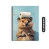 Temu Arte de Pared para Baño de Animales Póster de Lienzo sin Marco Sala de Estar Dormitorio Baño Inodoro Decoración de Pared Pintura