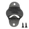 Cross-border Retro Bottle Opener Verde Vermelho Bronze Bottle Opener Wall Opener Abridor de Garrafas Montado na Parede
