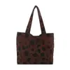 Bolso Casual de Gran Capacidad con Estampado de Puntos para Mujer 2026 Primavera Nuevo Bolso de Hombro Tote Casual Retro de Moda