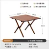 Mesa Plegable para Exteriores, Mesa Enrollable de Aleación de Aluminio, Equipo de Camping, Suministros para Picnic, Mesa y Sillas Portátiles, Mesa de Barbacoa de Acero al Carbono
