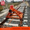 Parada hidráulica fixa do vagão do amortecedor para o tipo material railway de CDG do Eu-feixe de aço com parada clara do vagão do trem do alarme