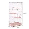 Casa de pet com vento série DBS gaiola de gato de estimação villa de gato camada dupla camada tripla gaiola de gato suprimentos para animais de estimação gato cachorro pet