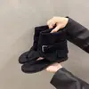 Sandalias Romanas de Suela Gruesa para Aumentar Altura con Tira entre Dedos para Mujer 2026 Estilo Coreano Modernas Nuevas de Verano Botines Hermosos Botines Cortos