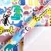Papel de Regalo Enrollable Feliz Cumpleaños de Dibujos Animados Set Amazon Patrón de Globo de Regalo Set al por Mayor