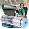 Colchoneta para Dormir de Senderismo para Acampar al Aire Libre, Película de Aluminio, Espuma EVA Ligera, Esterilla Impermeable, Enrollable, Fácil de Usar y Portátil, Individual
