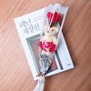 Simulación jabón de rosa individual Flor de jabón flor Día del Maestro Tanabata Día de San Valentín regalos promocionales Claveles rosas
