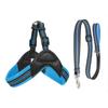 Correa para el pecho de perro de fábrica, método de cuerda de tracción, juego de correa para el pecho de mascota, cadena para perro reflectante transpirable, cuerda para perro