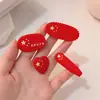 Festival estilo chino accesorios para el cabello pasador estrella de pentagrama clip lateral tocado pequeño regalo clip para flequillo pelo roto accesorios para el cabello