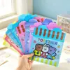 Bolsas transparentes auto sellables de dibujos animados de alta apariencia, bolsas de embalaje portátiles coloridas, bolsas sellables multiusos para snacks y dulces