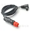 Fornecimento direto da fábrica cabo de alimentação para geladeira de carro linha de isqueiro de cigarro cabeça vermelha alemã linha especial para geladeira de carro 16awg
