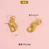 Prata Esterlina S925 Fecho de Conexão Fecho Final Acessórios para Joias Artesanais DIY Fecho Ruyi Peixe Fecho S Pulseira Colar Cabeça de Fecho de Prata