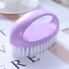 Cepillo de Lavar para el Hogar Creativo de Forma de Huevo de Colores, Cepillo de Plástico Multiusos para Limpiar Zapatos, Cepillo Pequeño para Limpieza de Cocina