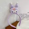 Diadema de Felpa para Niñas Sanrio Melody Gui Dog Lavar la Cara Borde Ancho No se Inclina Linda Diadema para la Cabeza de Dibujos Animados