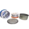 Fabricantes Caja Metálica de Metal para Alimentos de Dos Piezas Elásticas Capacidad 100g Lata para Salsa de Tomate o Carnes para Almuerzo