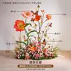 Decoração de Borboleta Gigante para Criar uma Atmosfera Cênica, Flores Artificiais para Vitrine, Adereços Populares para Montagem de Cenário para Fotos, Enfeites para Exposição em Shopping