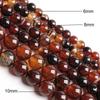 Directo de fábrica ágata fantasía natural cuentas sueltas Ágata ámbar material para abalorios accesorios de joyería hechos a mano para bricolaje