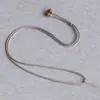 Corda para Pingente de Jade 1,5mm Corda com Fivela da Paz de Jadeíta Guanyin Jade Hetian Âmbar Cristal Dourado Corda Simples para Pingente