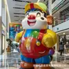 Esculturas Personalizadas de Fibra de Vidro de Personagens de Propriedade Intelectual Corporativa de Desenho Animado, Mascotes, Grandes Decorações Externas para Instalações Comerciais