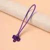 Nudo Wenchang Nudo Chino Borla Bolsita Bolsita Cordón Cuerda de Mano de Jade Colgante Joyería