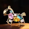 Broche de Pônei Fofo e Colorido, Personalizado, Corsage Versátil e de Alta Qualidade, Acessórios de Broches de Nicho, Presente de Ano do Zodíaco