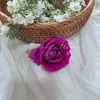 Venta al por mayor franela de perla cabeza de flor de rosa simulación coche de bodas flor artificial diseño a mano DIY diseño floral venta directa transfronteriza