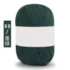Hilo de Algodón Coreano de Leche de 4 Hebras, Lana Media, Bola de Hilo de Grosor Medio para Muñecas Hechas a Mano, Hilo para Crochet, Bola de Hilo Tejida a Mano
