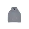 Braga de Punto Irregular para Mujer, Nuevo Jersey de Cuello Alto Otoño e Invierno, Bufanda Chal en Capas, Grueso