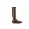 Botas de Cano Alto com Salto Escondido de 5cm 2026 Outono/Inverno Novas Botas de Moda de Cano Alto Leves Estilosas Versáteis Botas de Equitação