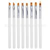 Pluma para Uñas Pluma Flor para Uñas Pluma con Forma Pluma Pintada para Arte de Uñas 8 Piezas con Forma de Pétalo Pintado