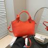 Bolso Cubo de Color Sólido de Moda 2026 para Mujer, Bolso Cruzado con un Toque de Nicho de Alta Calidad, Bolso de Mano para Viajes Diarios para Damas
