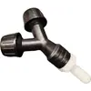 Accesorios para Aspersor de Coche Interruptor de Aspersor para Camión Válvula de Liberación de Agua Grifo con Rosca Interna y Externa de 4 Puntos Válvula de Bola