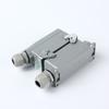 Conector aeroespacial rectangular de alta resistencia modelo HE-24-3 núcleo redondo en stock venta al por mayor producción de precisión firme