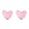 Estilo Óleo Acero Inoxidable 304 Goteo de Aceite Corazón Manchado Multicolor Colgante Colgante Simple Materiales para Joyería DIY Accesorios