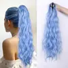 Presilha Colorida Opcional para Rabo de Cavalo Alto Cabelo Longo Cacheado Presilha para Peruca Venda Quente Transfronteiriça