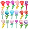 Novo produto transfronteiriço: Série Pequena Flor com Rosas, Balões de Presente para o Dia dos Namorados, para Decorações de Atividades de Jardim de Infância