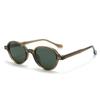 Gafas de Sol Polarizadas Retro Ovaladas de Marco Pequeño Japonesas y Coreanas para Mujer CAP Pin 8610 Populares en Internet Ins Fotografía Callejera Gafas de Sol Moda para Hombre