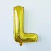 Globos de Letras de 32 pulgadas en Dorado, Plateado, Oro Rosa, Alfabeto Inglés A-Z Globo de Papel de Aluminio Decoración, Venta al por Mayor de Globos Transfronteriza