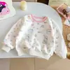 Sudadera de Dibujos Animados Dulce para Niñas 2026 Otoño Nueva Llegada Lindo Gatito 3D Estilo Coreano Elegante Top de Moda