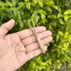 18 Tiradores Pequeños Planos de Cremallera de Doble Extremo Cabezal de Cremallera para Ropa Cuerda de Cremallera para Mochila y Equipaje Hebilla de Cremallera