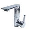 Grifo para Lavabo de Acero Inoxidable Caliente y Frío Transfronterizo, Lavabo de Encimera, Lavabo, Gabinete de Baño, Lavabo, Grifo Mezclador Giratorio